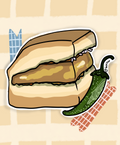 Vada Pav – Laminated Sticker