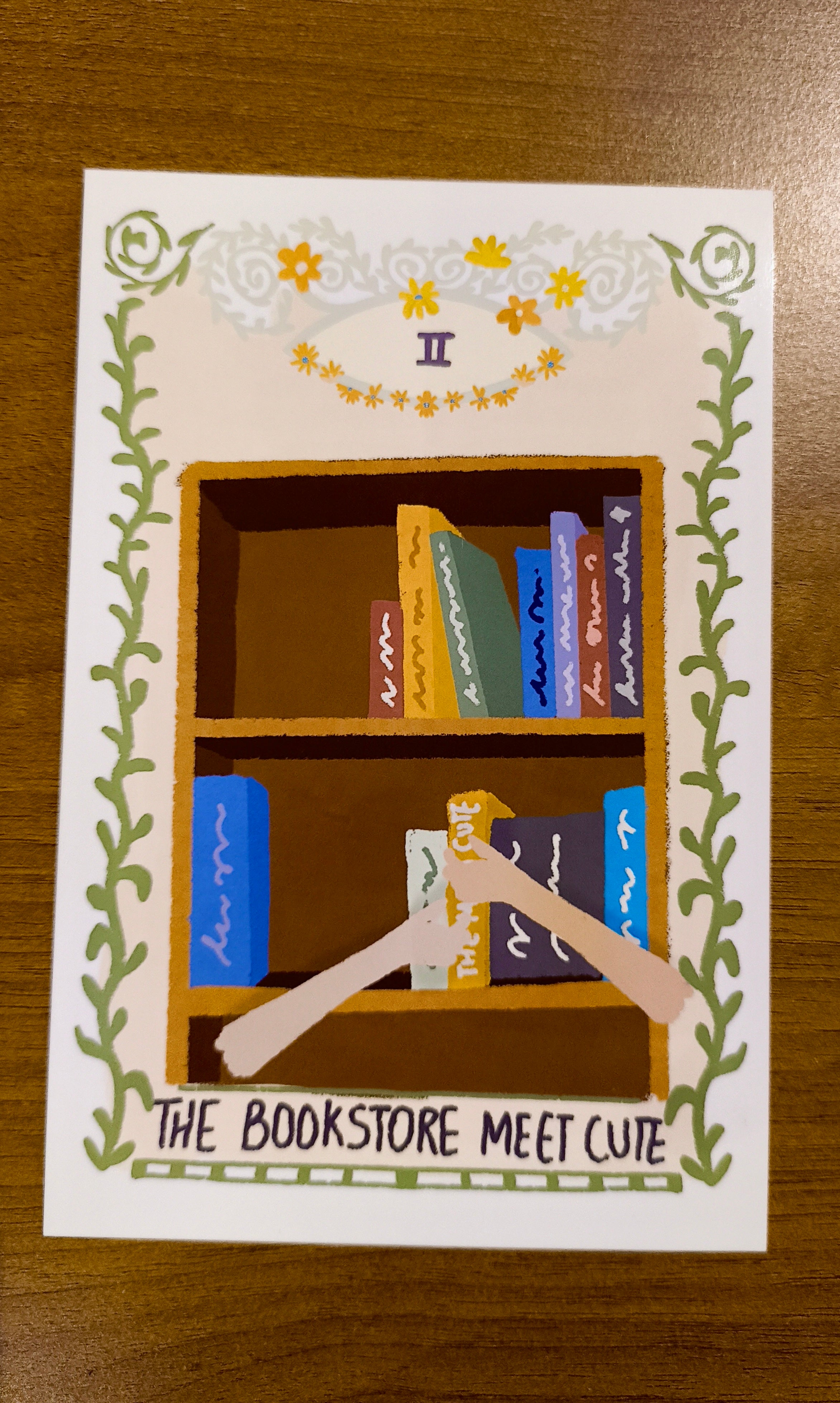 Bookstore Meet Cute – 4×6 Art Print