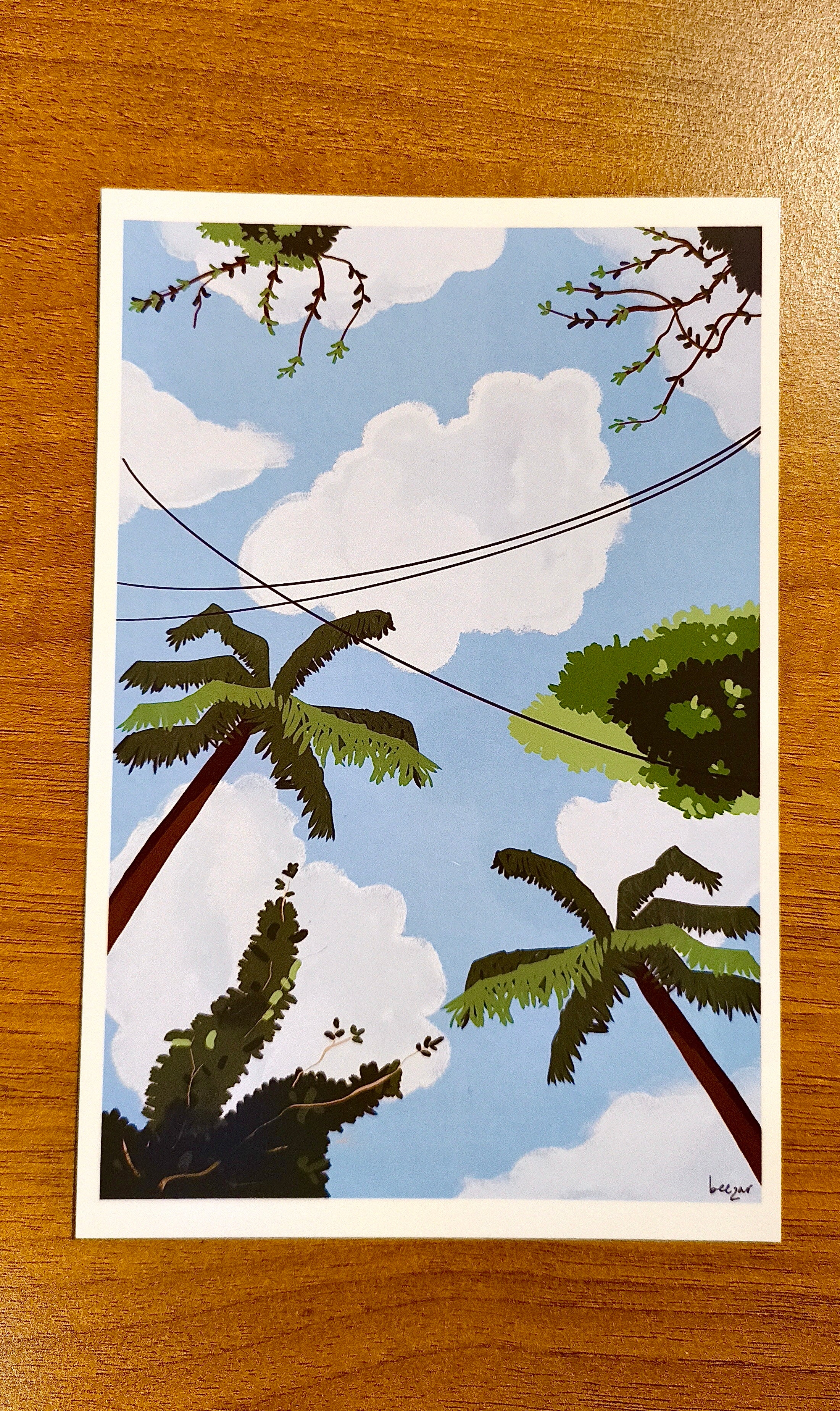 Morning Sky – 4×6 Art Print