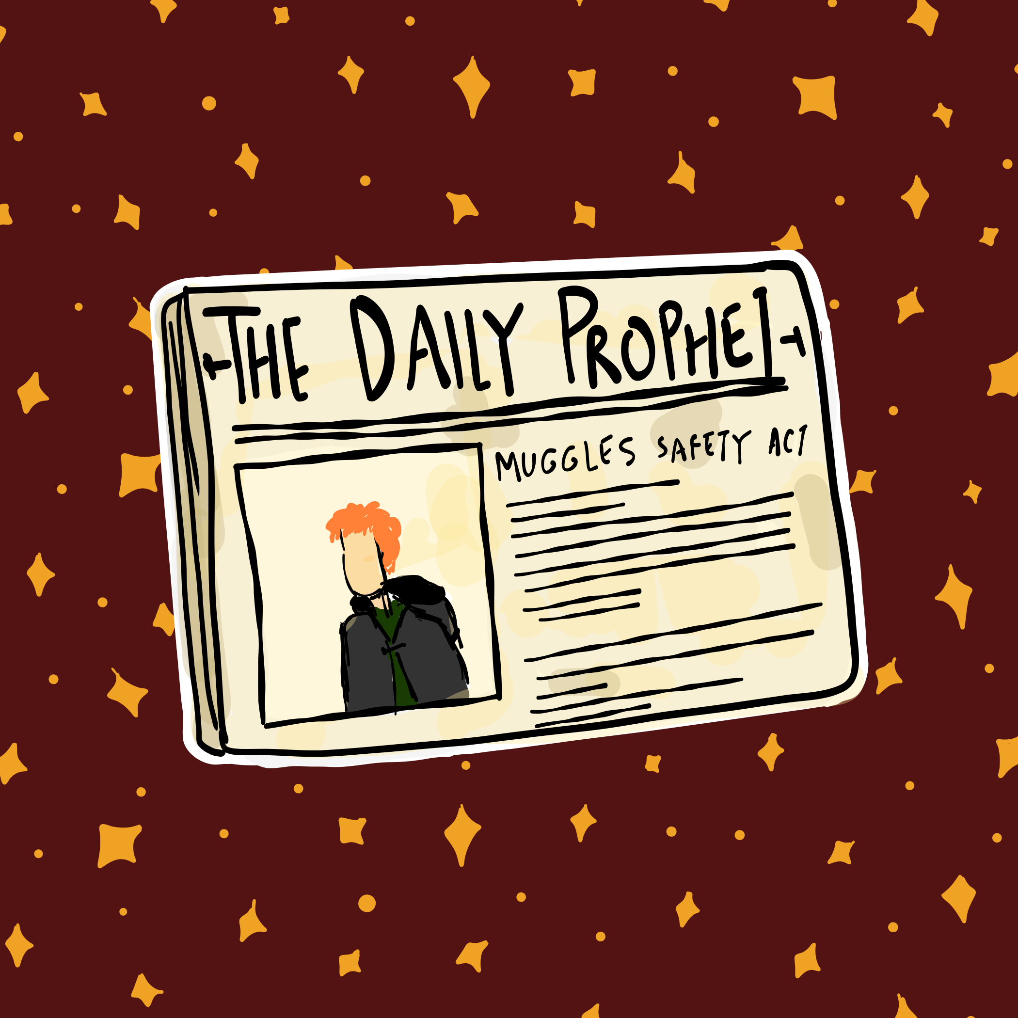 Daily Prophet – Laminated Sticker