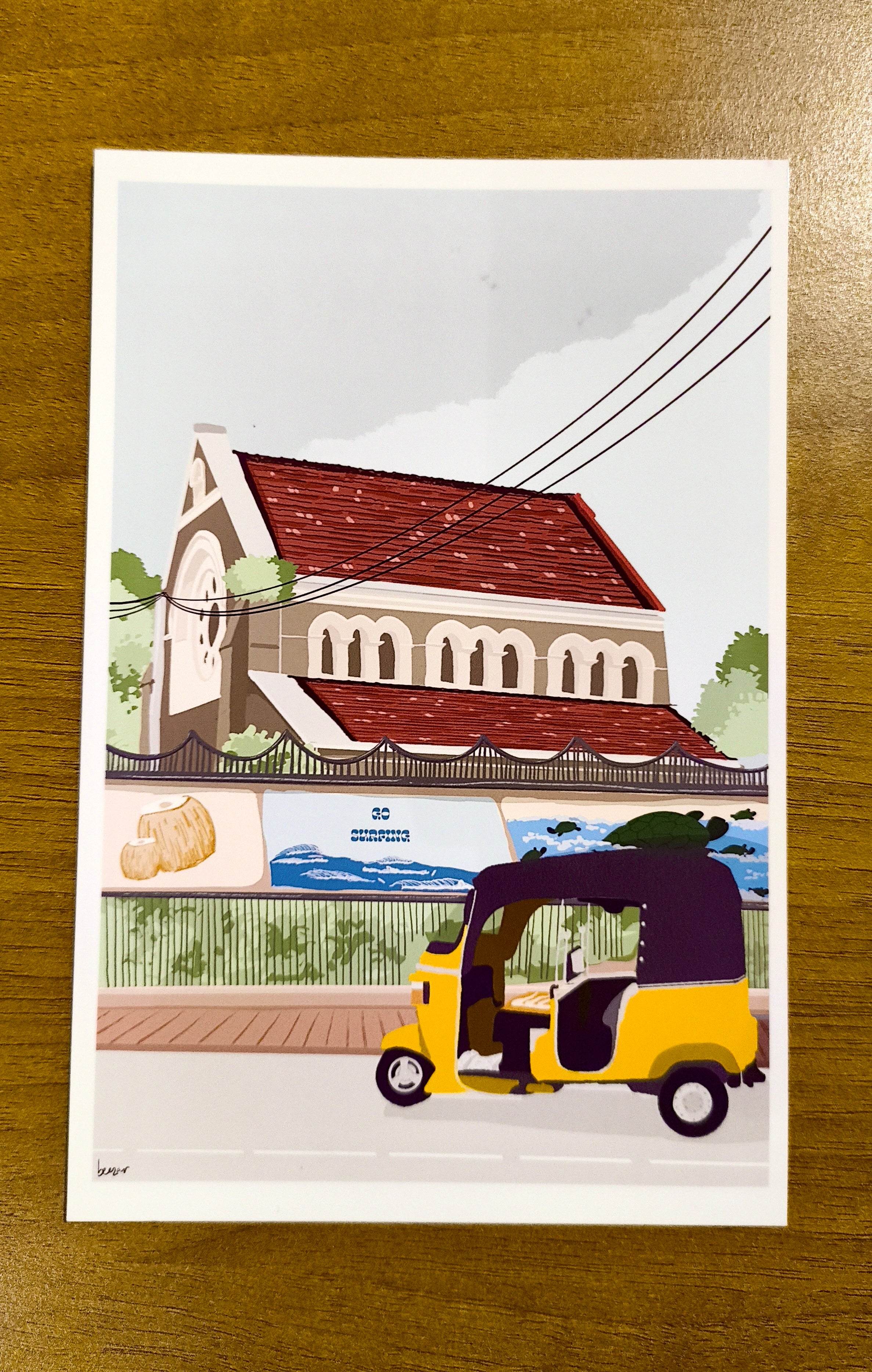 Galle Views – 4×6 Art Print