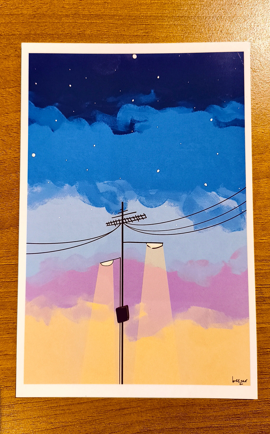 Sunset Skies – 4×6 Art Print