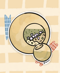 Pani Puri – Laminated Sticker