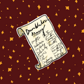 Dumbledore’s Army Scroll – Laminated Sticker