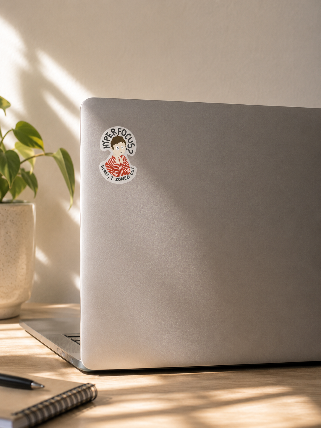 Hyperfocus — Laminated Sticker