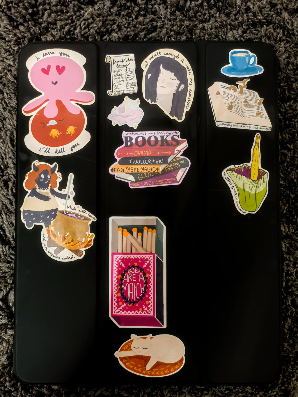 Not Adult Enough – Laminated Sticker